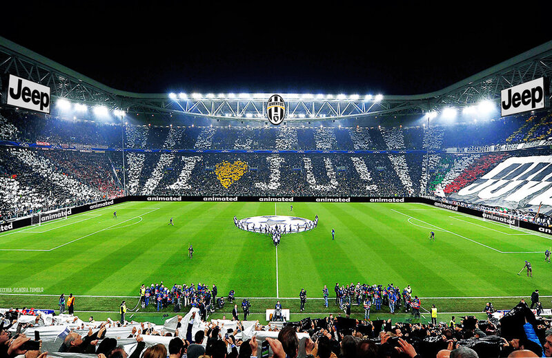 Juventus Fans in Stadium