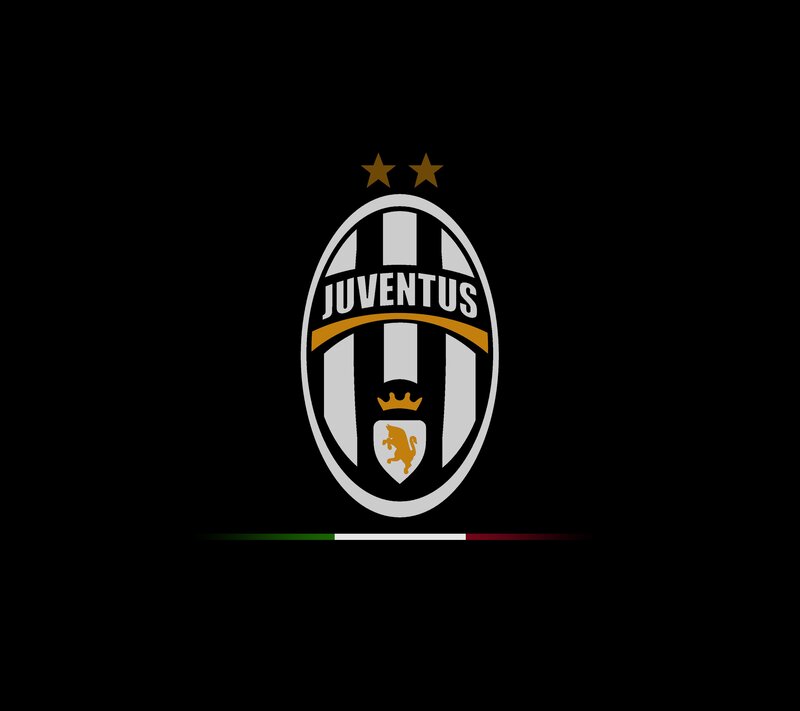 Juventus FC logo on black