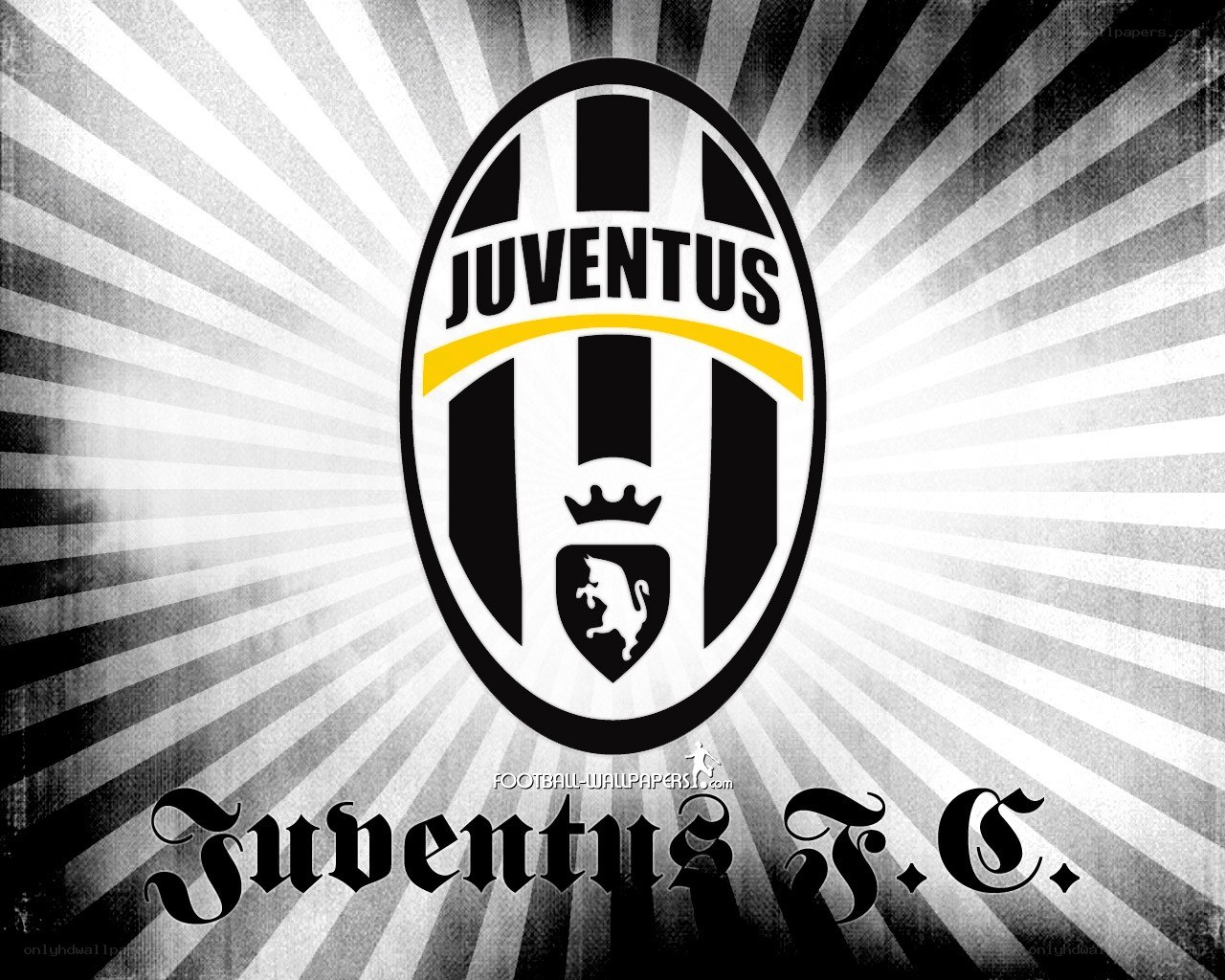 Juventus FC logo wallpaper