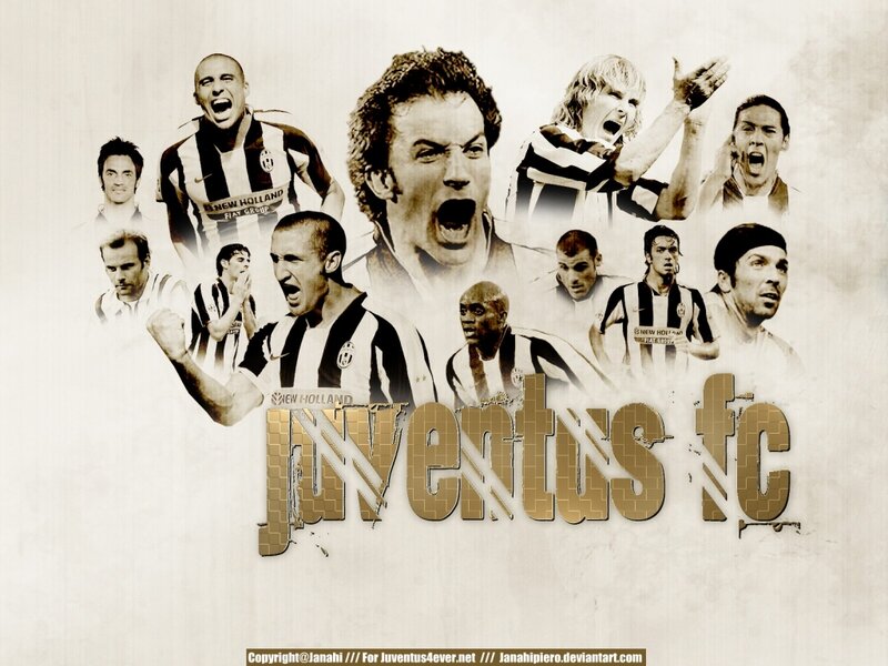 Juventus FC Players Collage