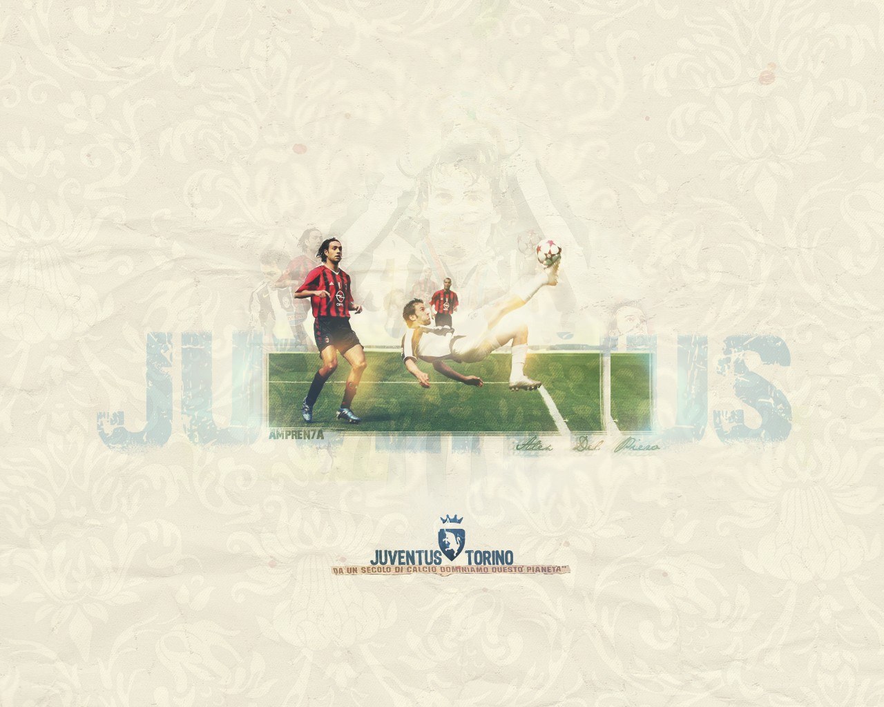 Juventus football collage