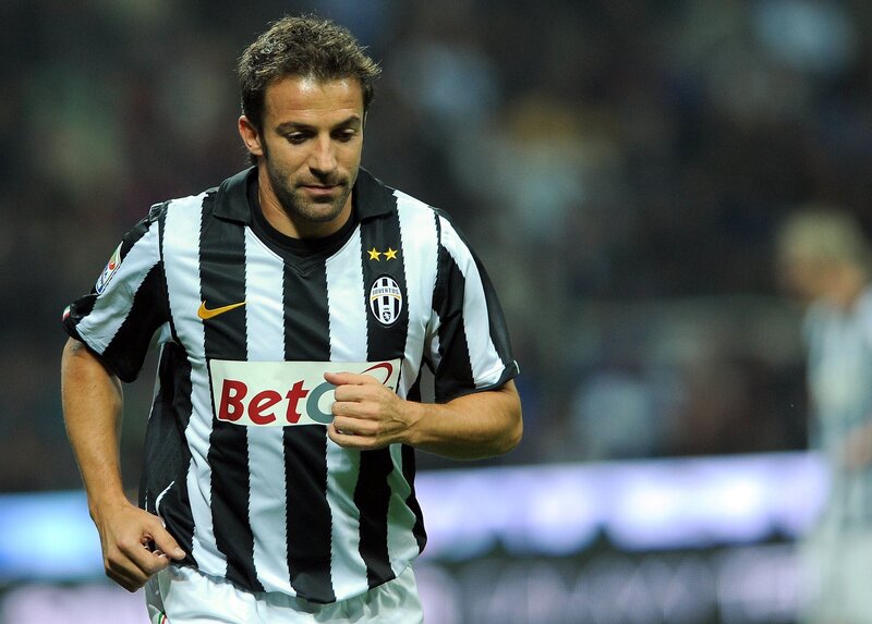Juventus football player in action
