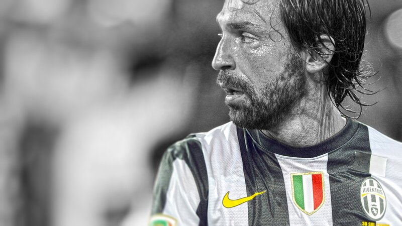Juventus football player in action
