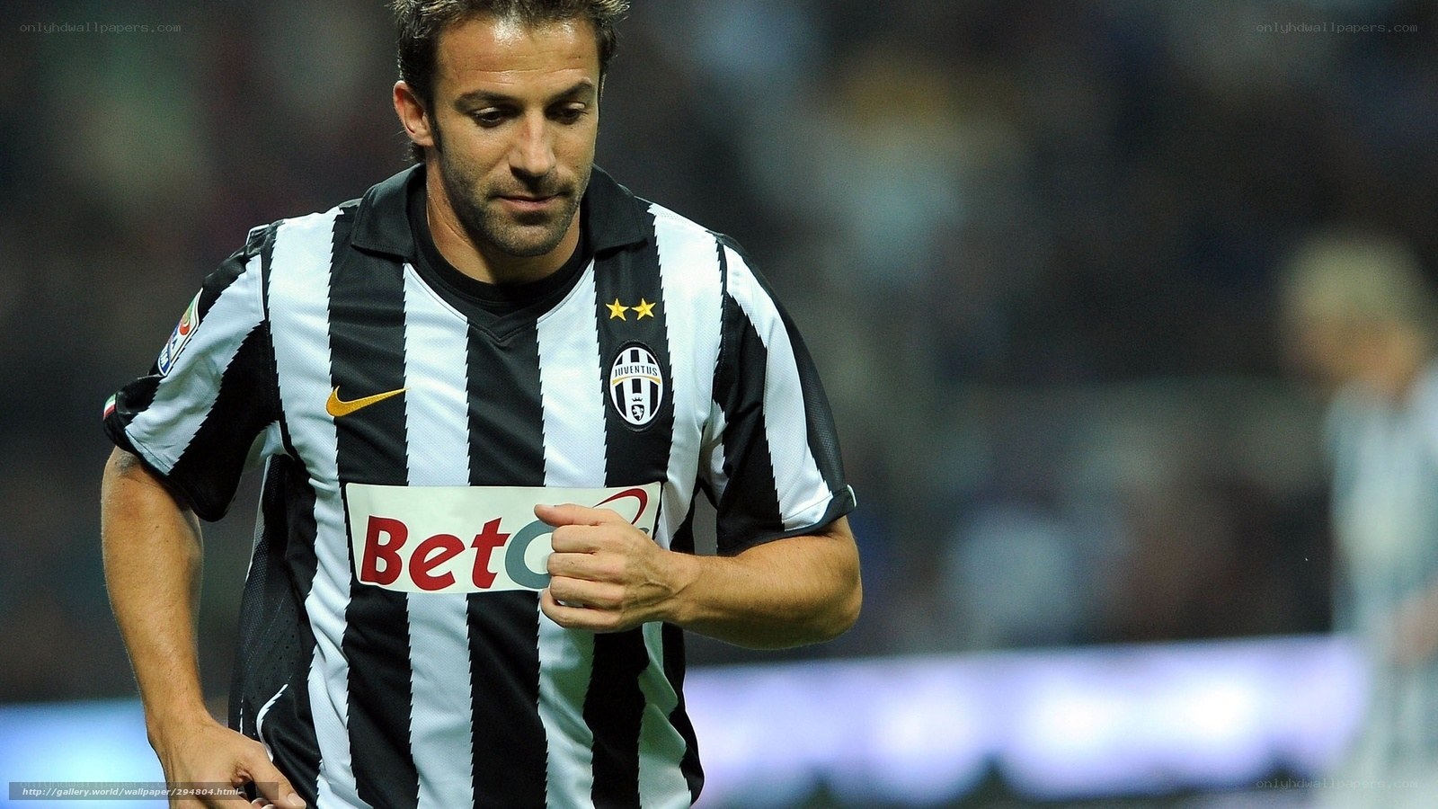 Juventus football player in action