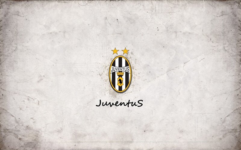 Juventus logo on textured background