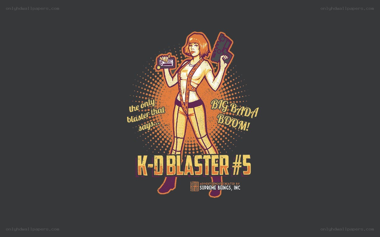 K-D Blaster #5 promotional art