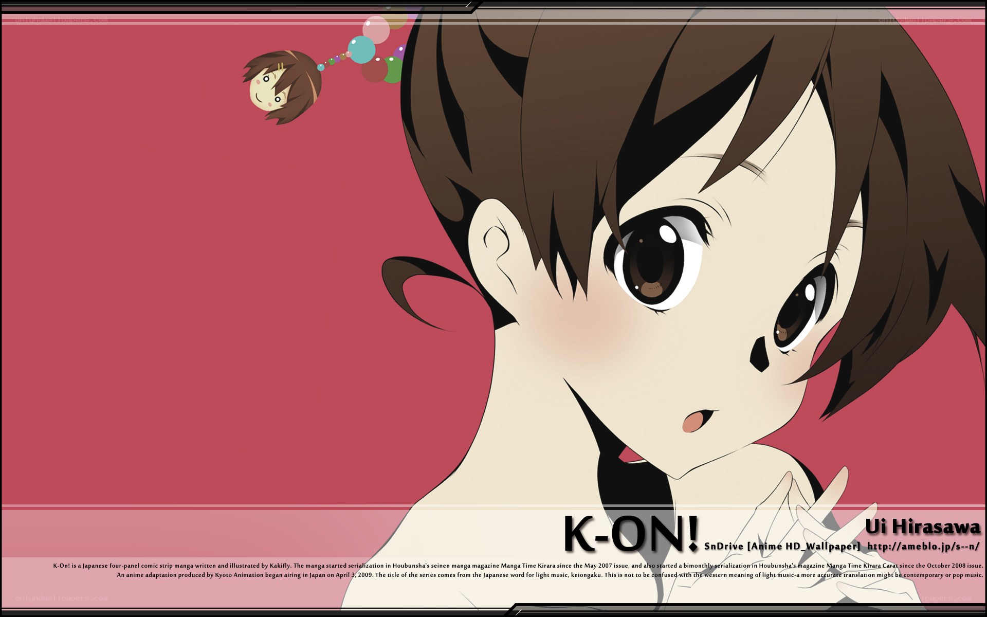 K-On! anime character wallpaper