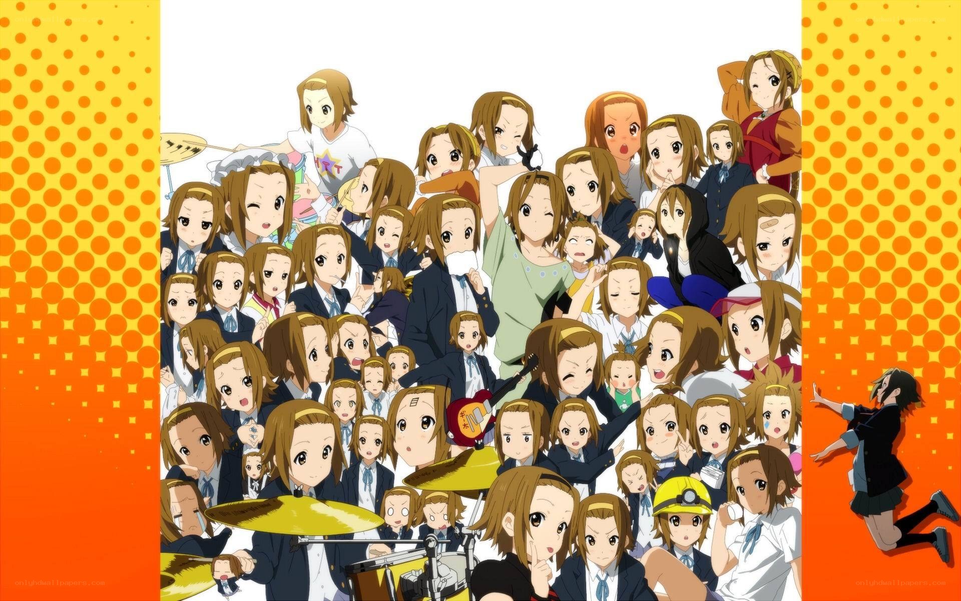 K-On! cast group portrait