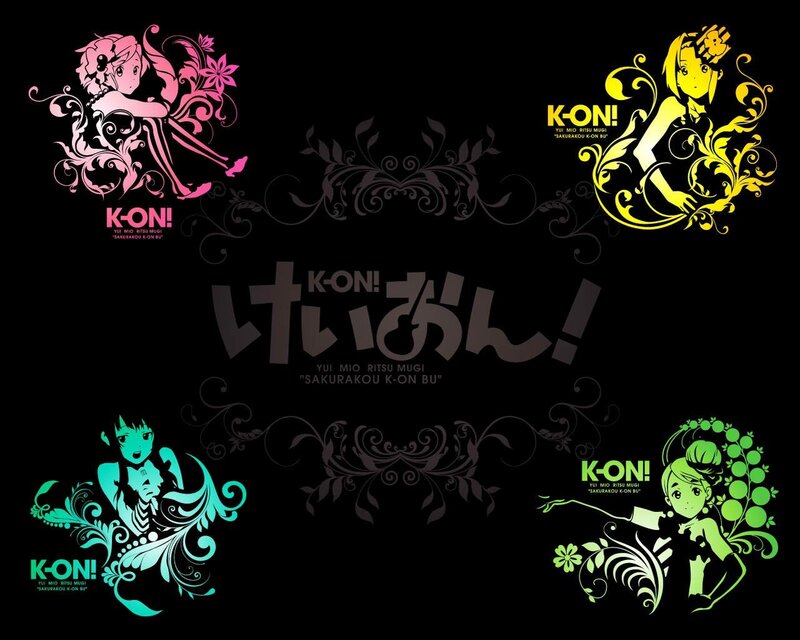 K-On! character art collection