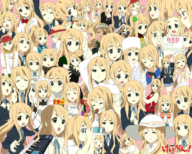 K-On! character collage