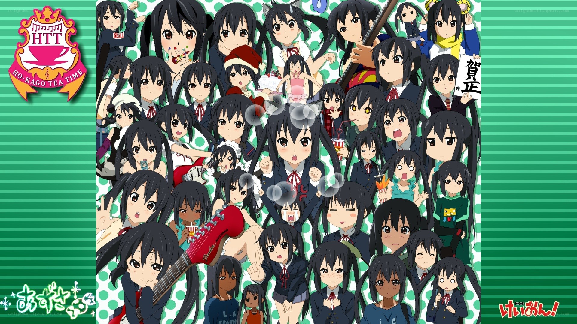 K-On! character collage