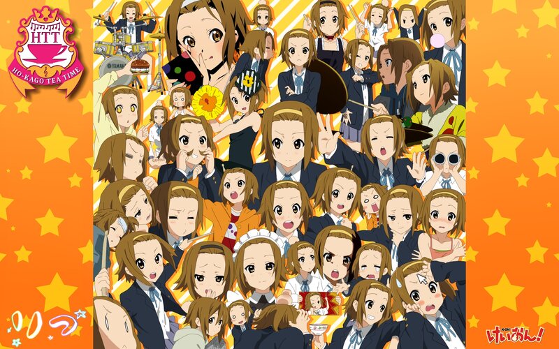 K-On! character collage
