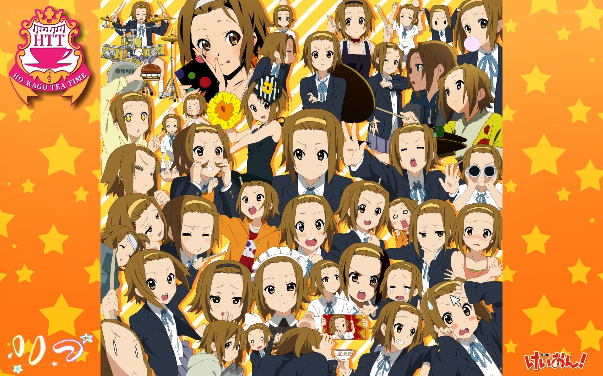 K-On! character collage