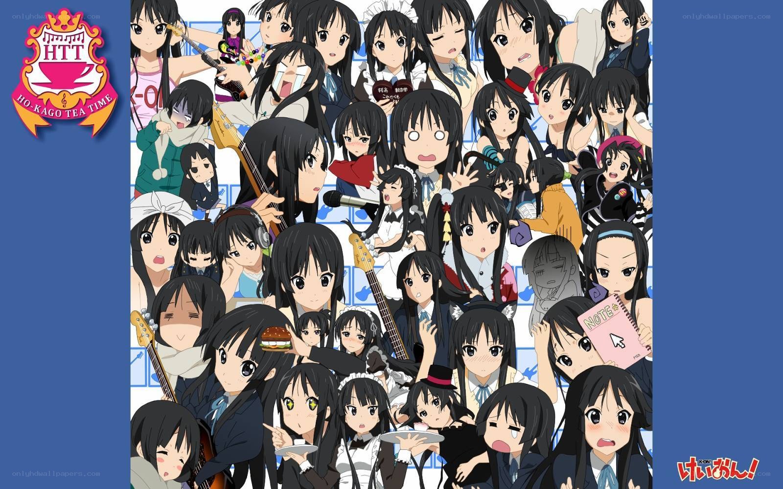 K-On! character collage
