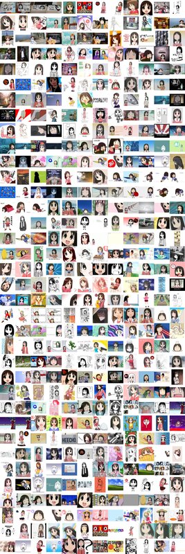 K-On! character collage