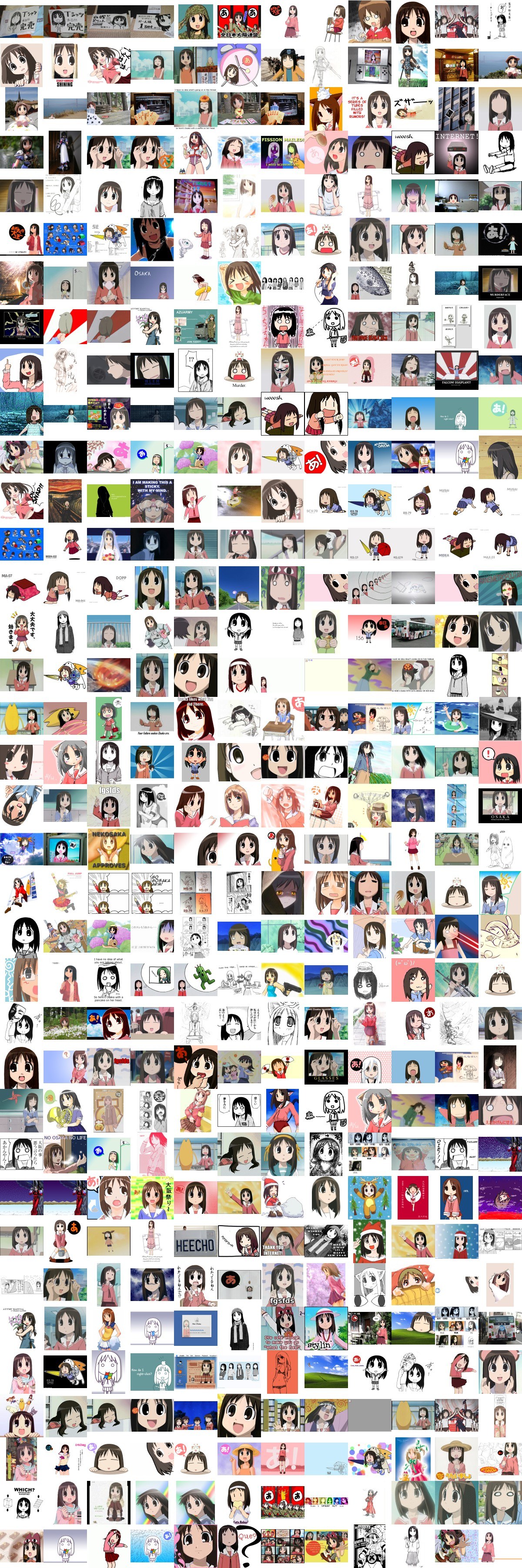 K-On! character collage