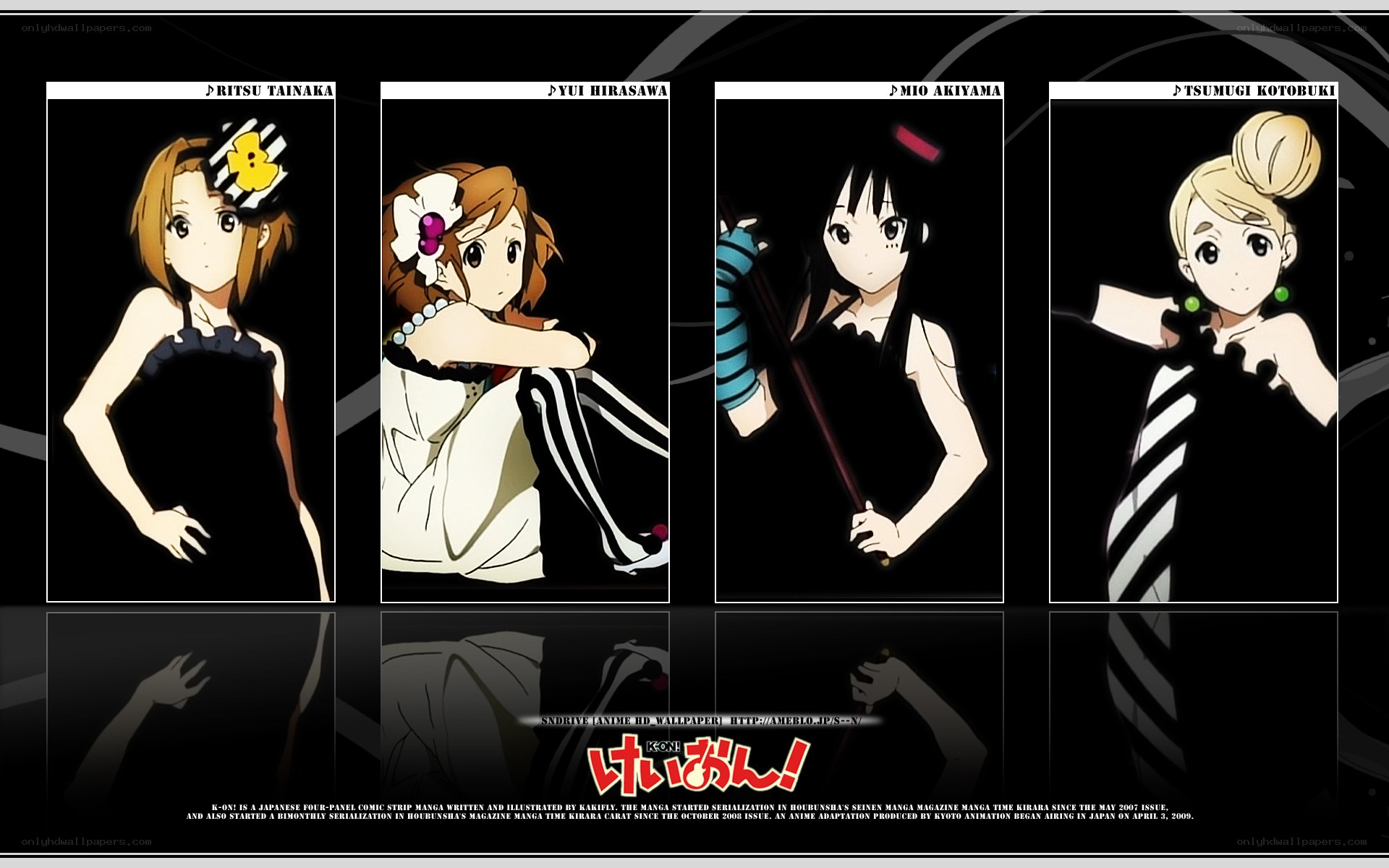K-On! character lineup