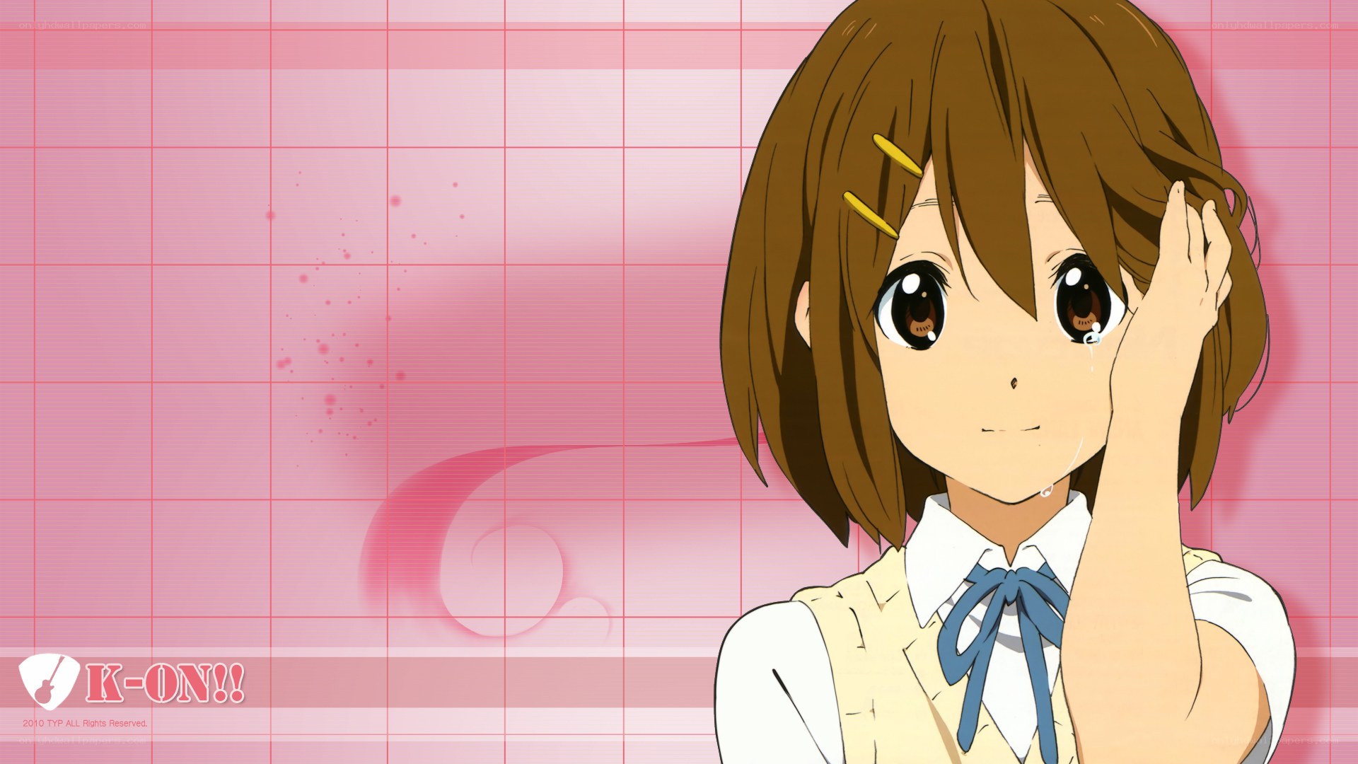 K-On!! character with tears