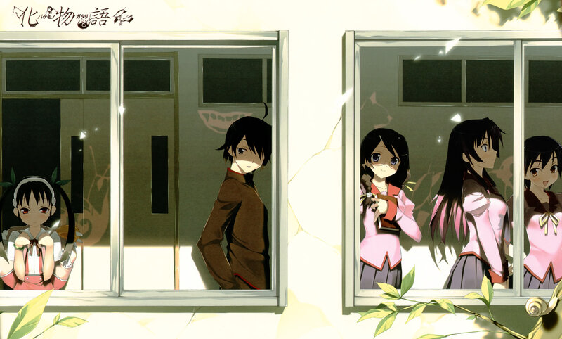 K-On! characters at school