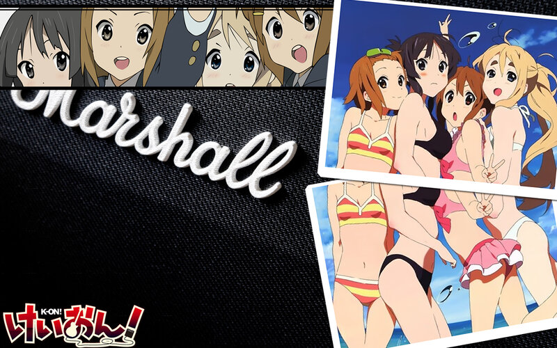 K-On! characters in swimsuits