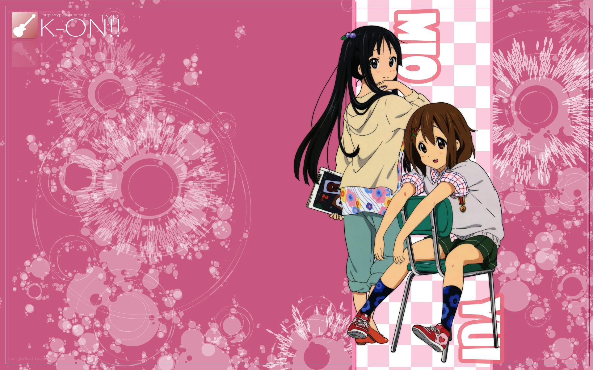 K-On! characters Mio and Yui