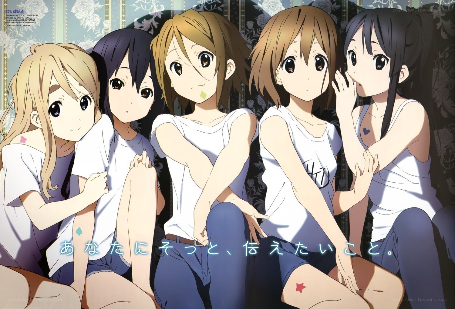 K-On! characters together