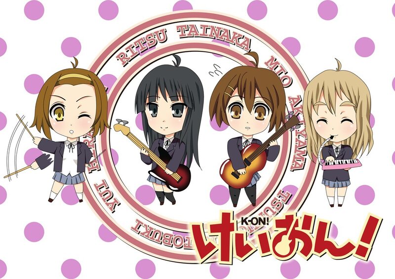 K-On! chibi band art
