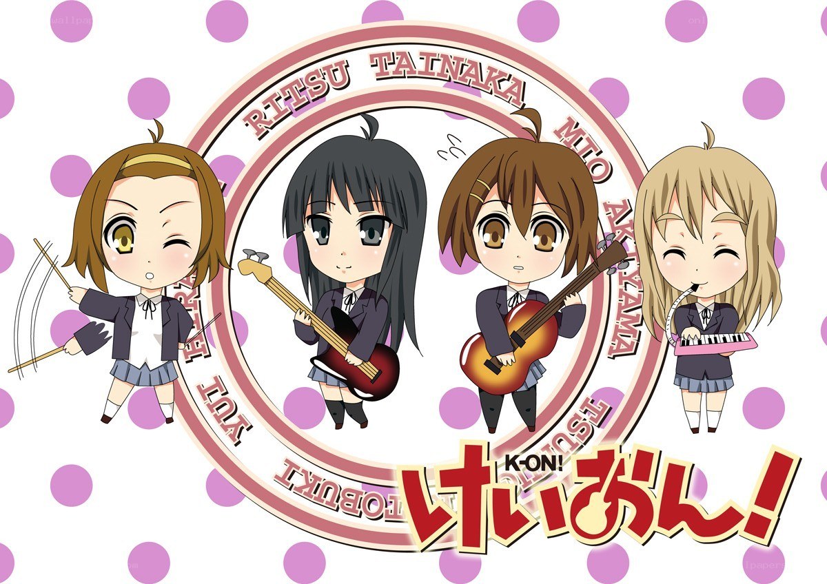 K-On! chibi band art
