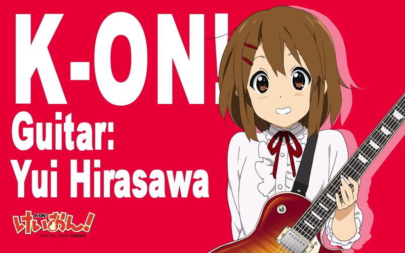 K-on! guitar character