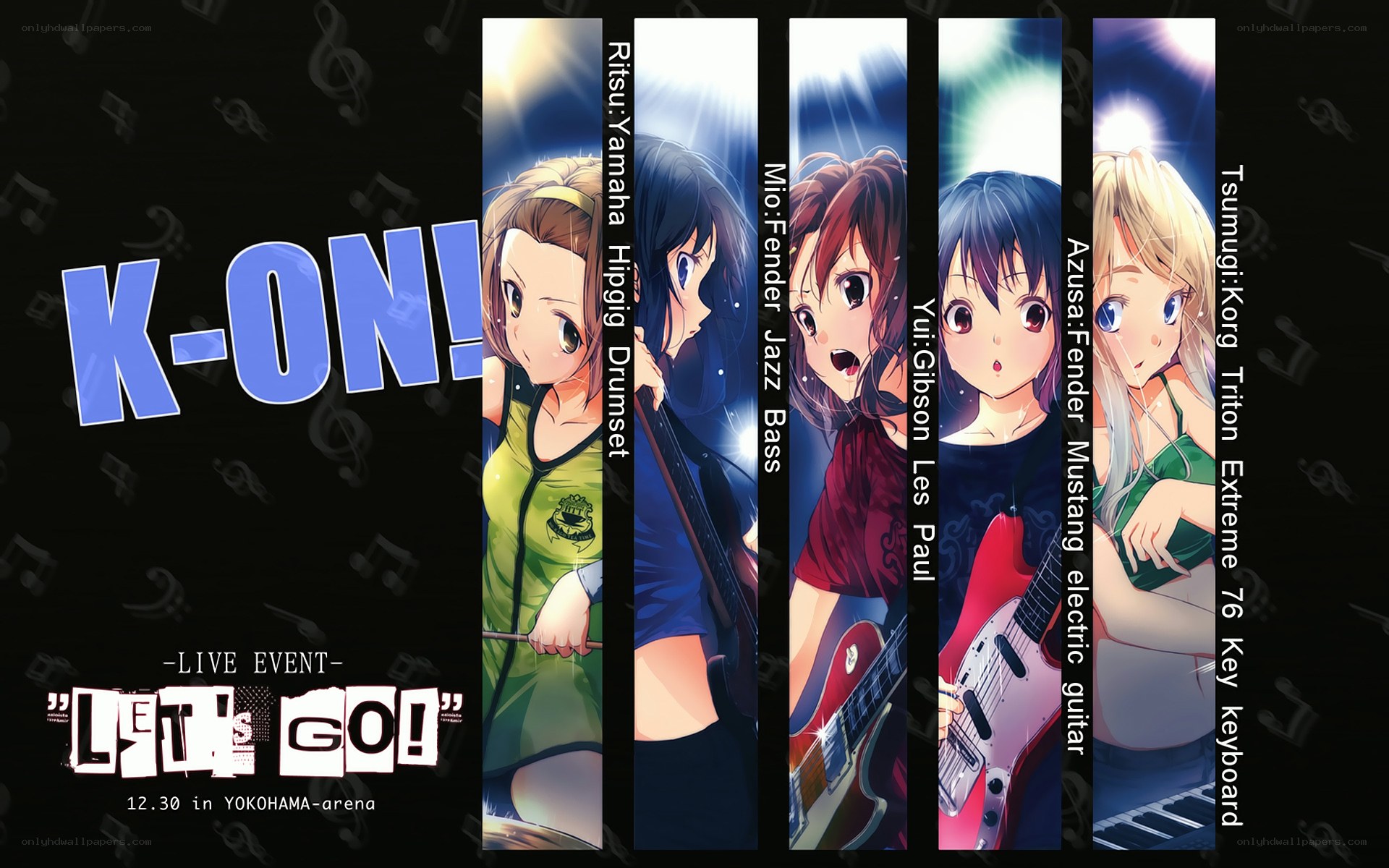 K-ON! live event poster