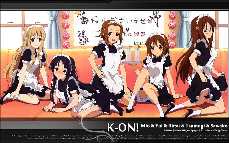 K-On! maid characters