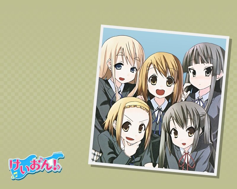 K-ON! school club photo