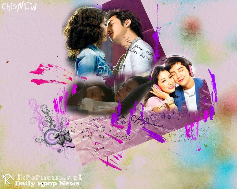 K-pop couple collage