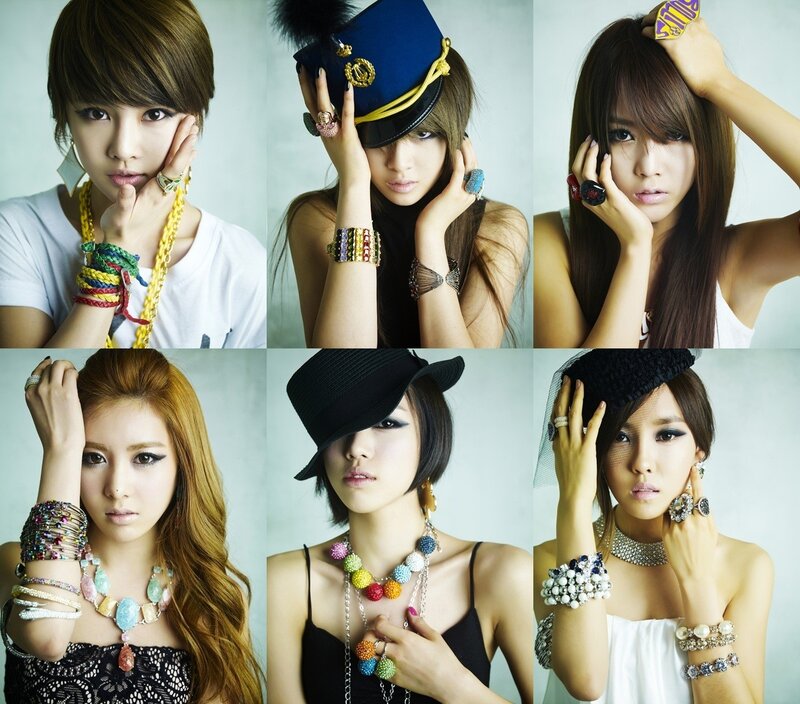 K-pop group fashion portraits