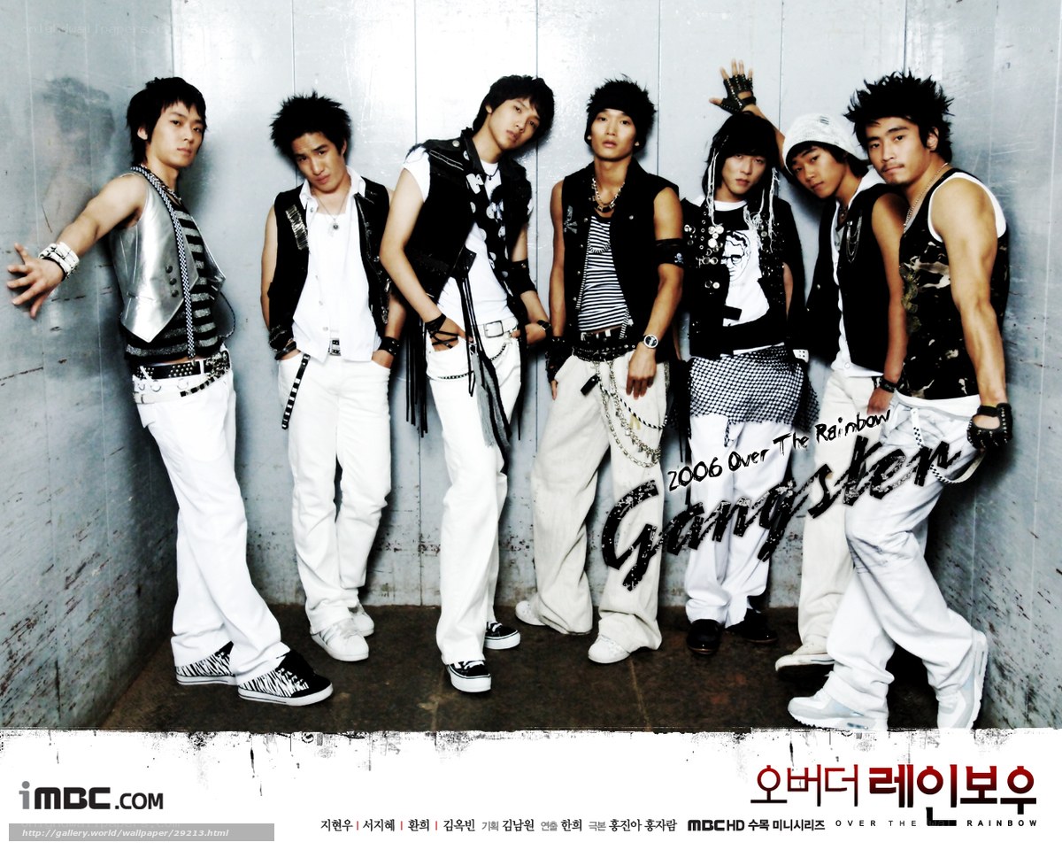 K-pop group Gangster