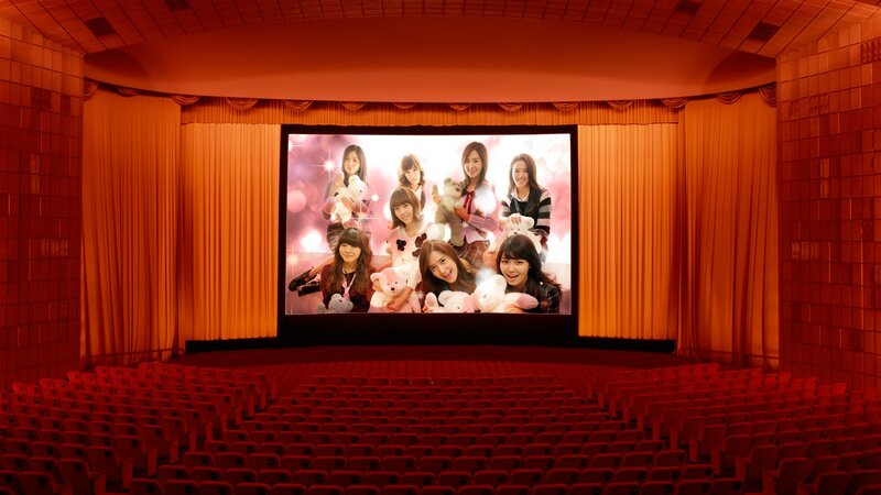 K-pop group in a theater