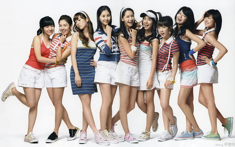 K-pop group in casual wear