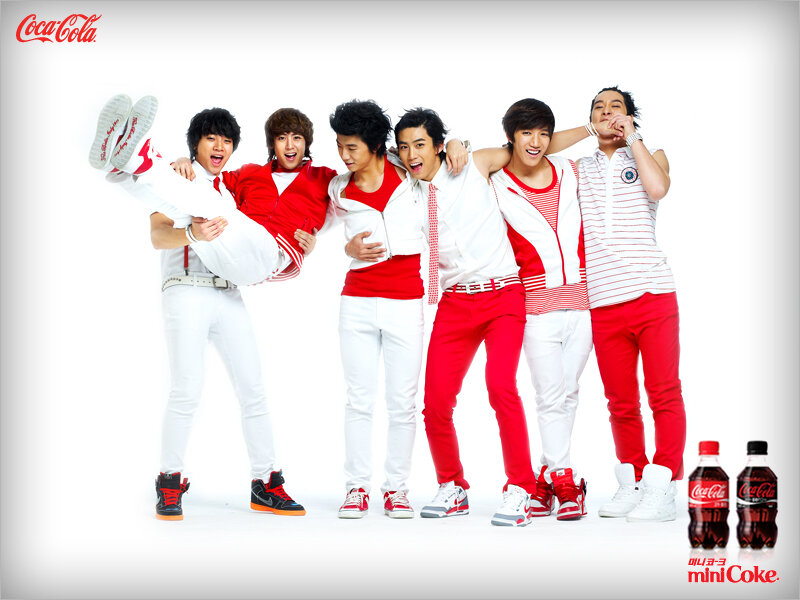 K-pop group in Coca-Cola ad