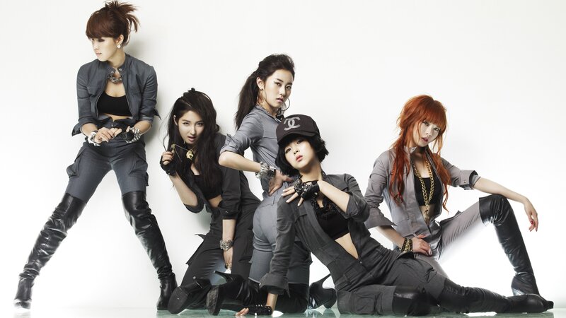 K-pop group in stylish poses