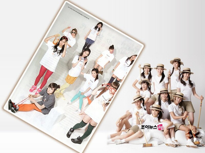 K-pop Group in White Outfits — Playful