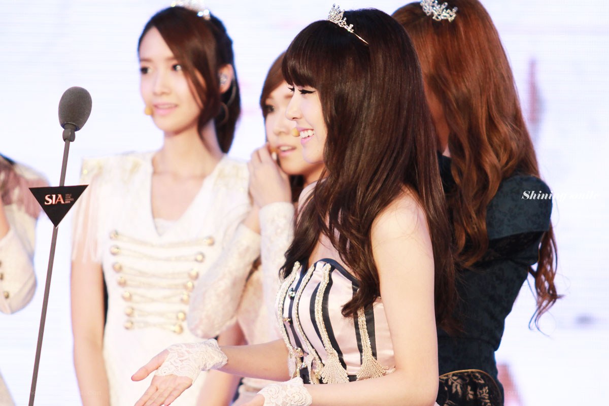K-pop group on stage