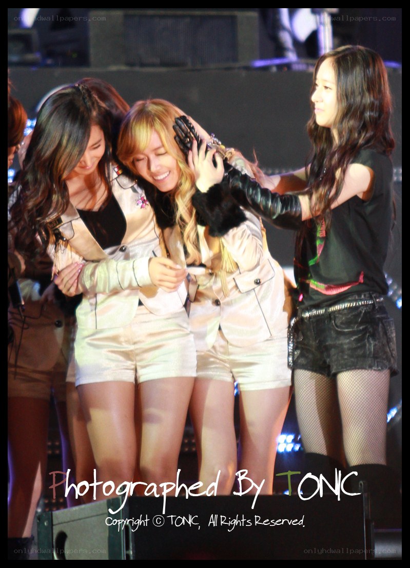 K-pop group on stage