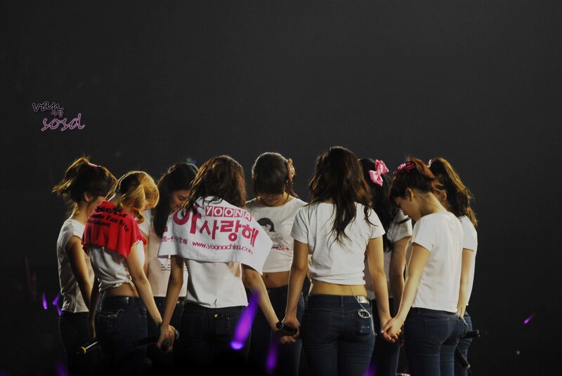 K-pop group on stage