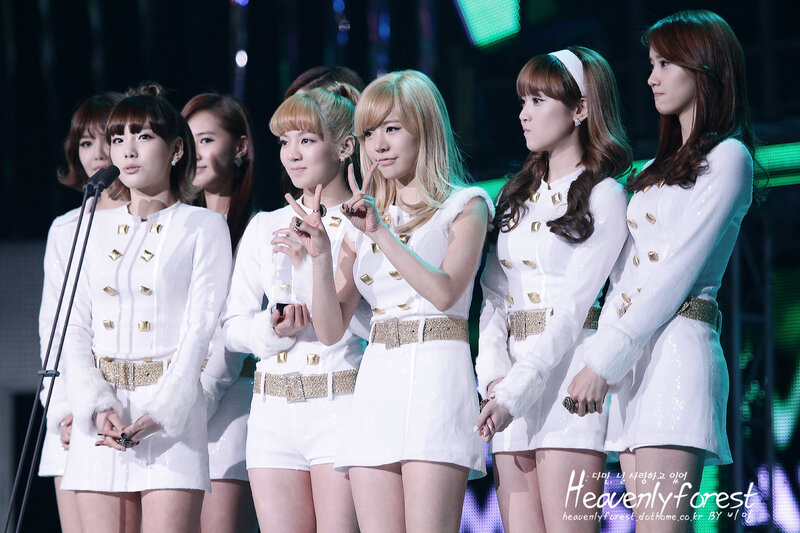 K-pop group on stage