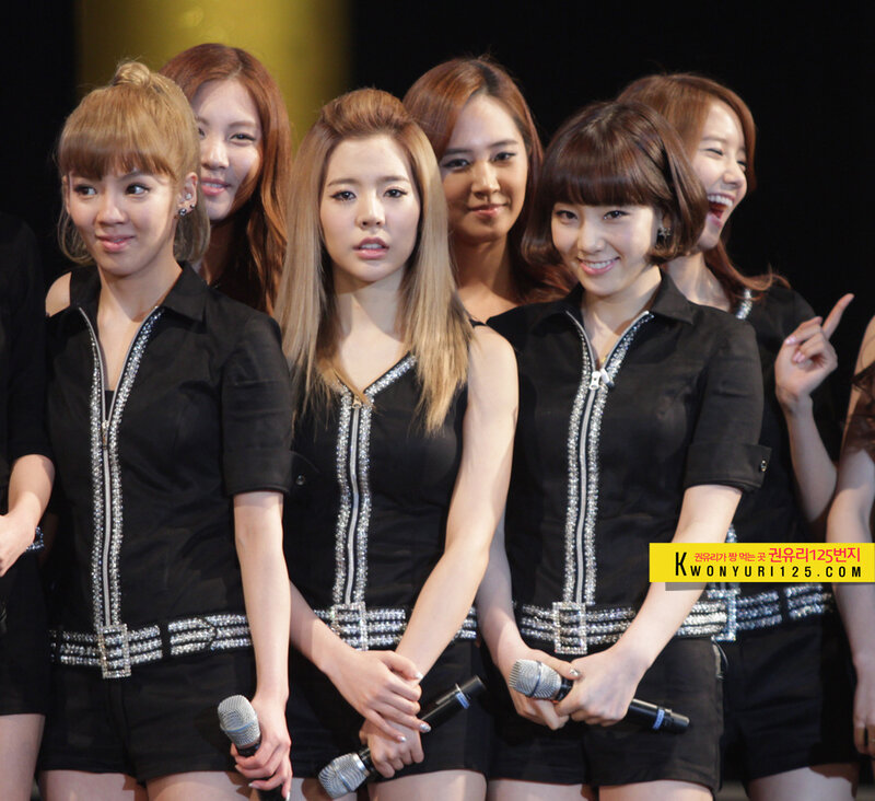 K-pop group on stage