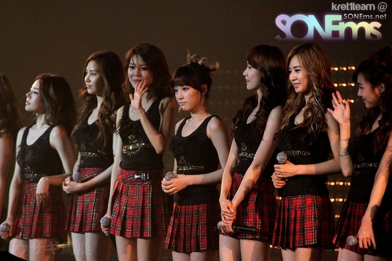 K-pop group on stage