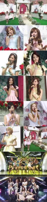 K-pop group performance collage