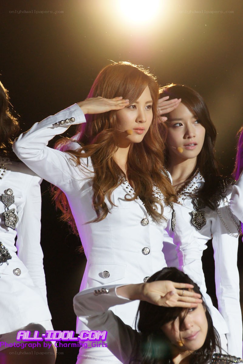 K-pop group performing on stage