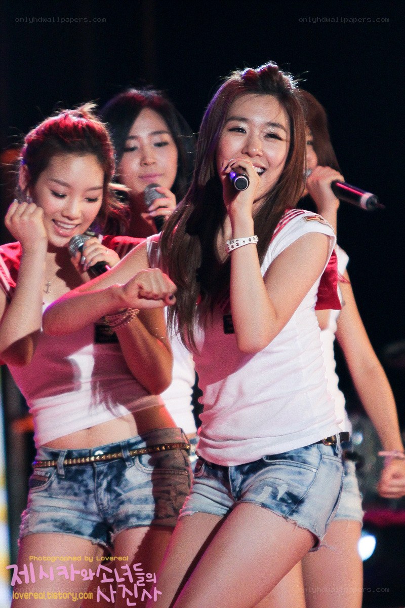 K-pop group performing on stage