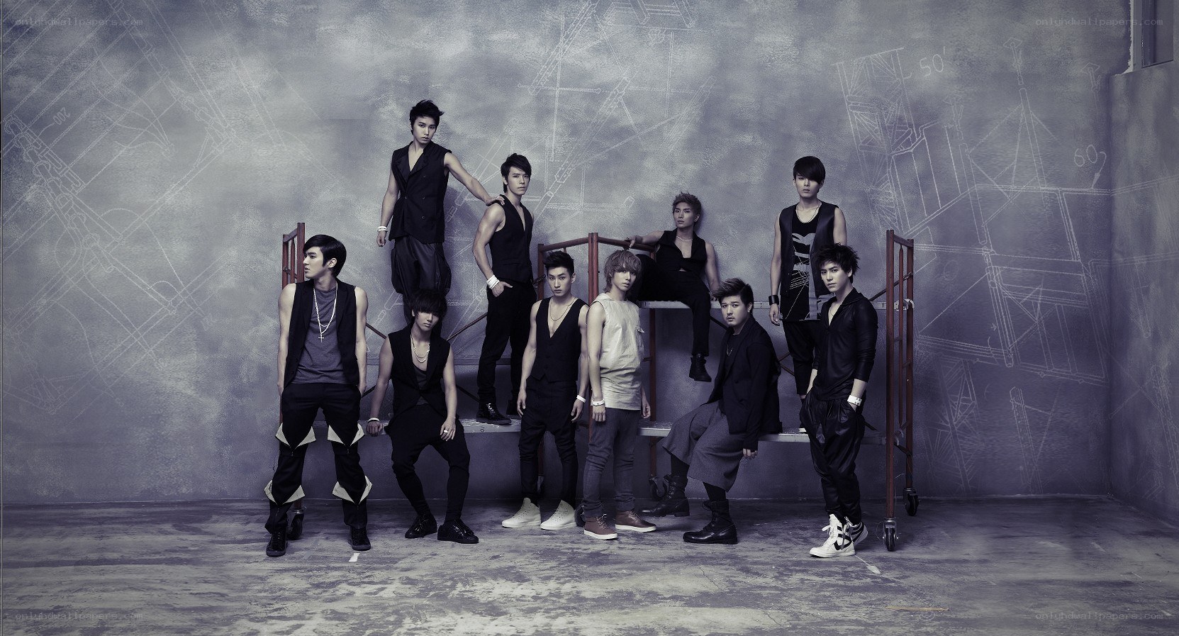 K-pop group photo